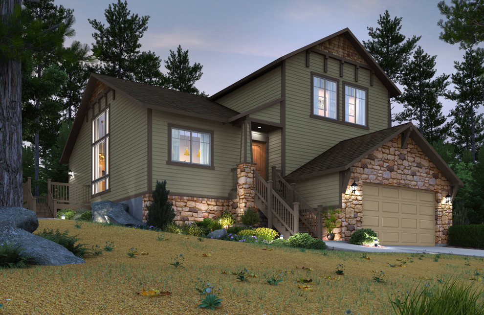Home design - rustic home design idea
