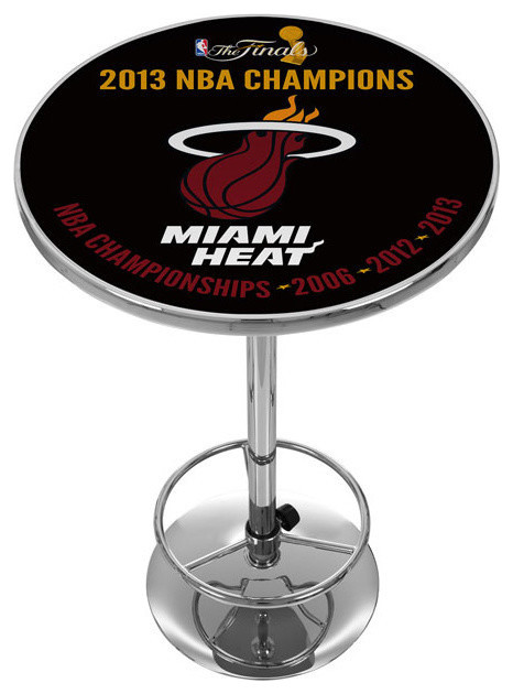 Miami Heat 2013 NBA Champions NBA Chrome Pub Table