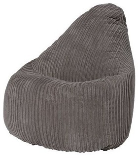 Modern Highback Bean Bag Upholstered, Soft Fabric, Great for Modern Highback Bean Bag Upholstered, Soft Fabric, Great for