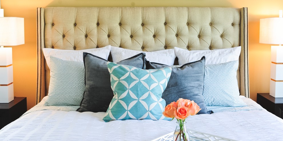 Inspiration for a timeless bedroom remodel in Charlotte
