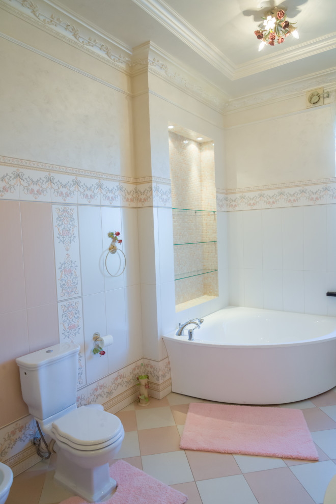 Интерьер дома в классическом стиле (500 кв м)