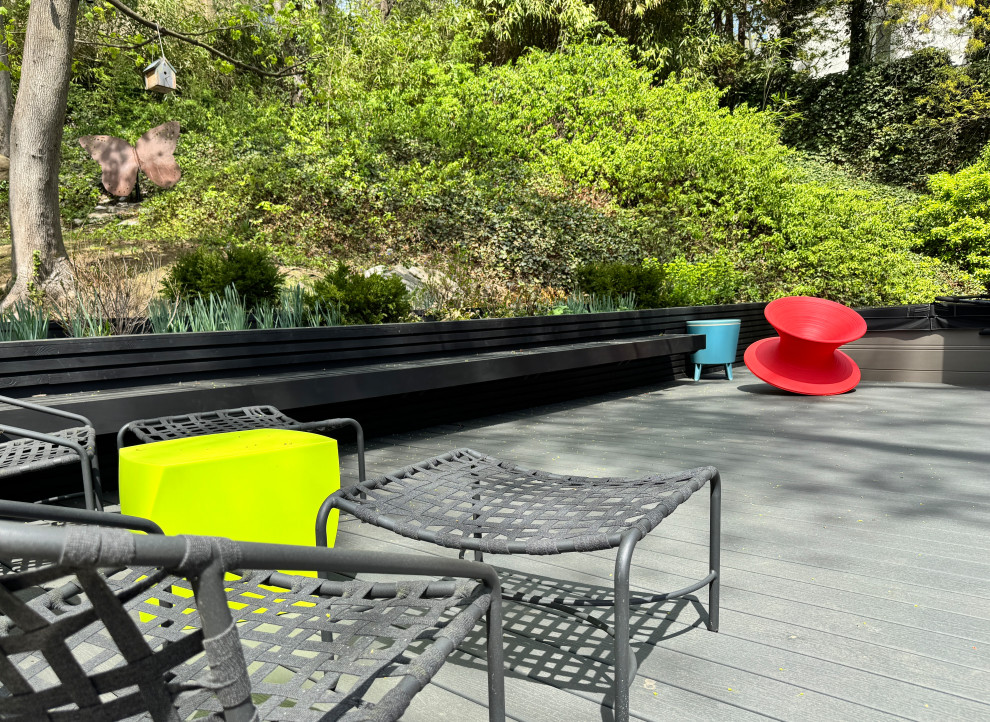 Riverdale, The Bronx, NY  oversized deck