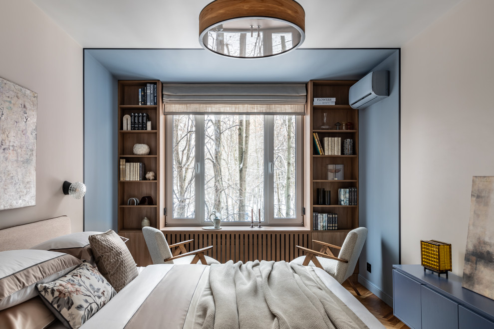 Уютная однокомнатная квартира с большим окном