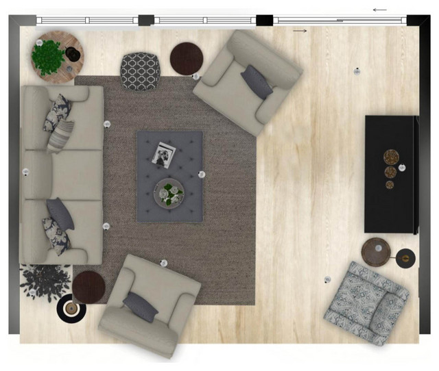 Cool Transitional Floor Plan transitional-floor-plan
