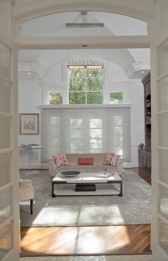 Example of a trendy home design design in DC Metro