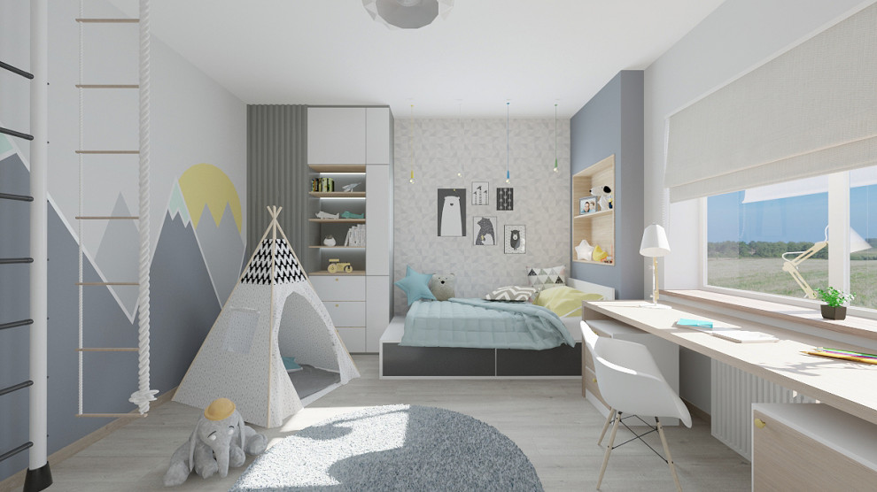 детская в Скандинавсом стиле