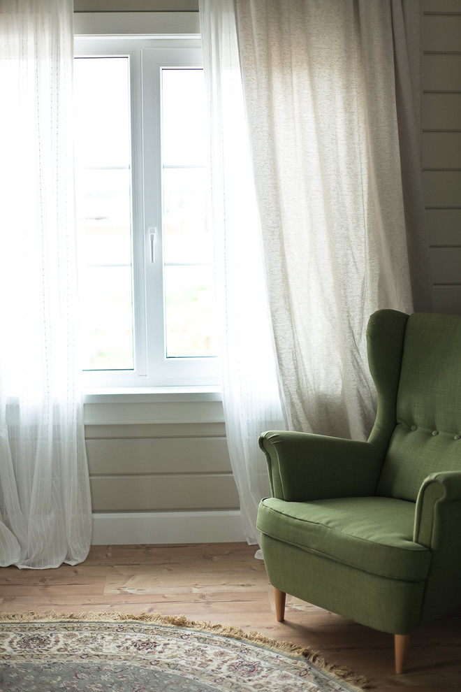 Деревянный гостевой дом в скандинавском стиле