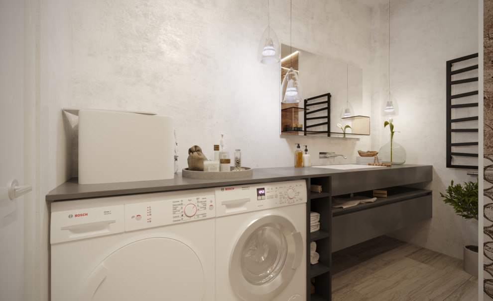 Ванная комната для 3-х комнатной квартиры о. Сахалин