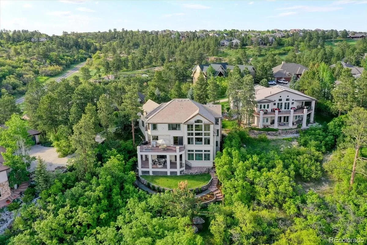Traditional Two-Story Walk-out Castle Pines Custom Home