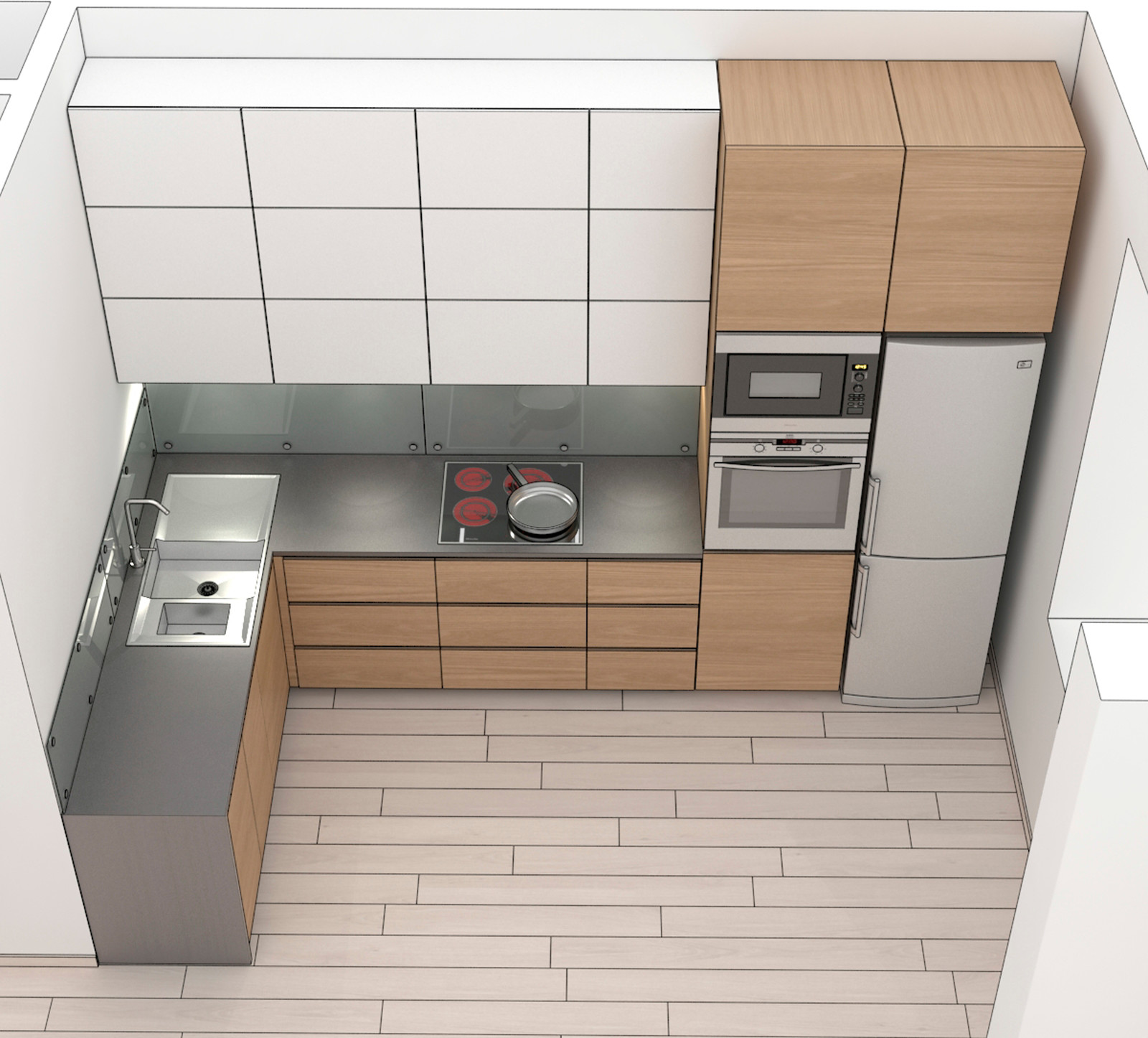 Проект квартиры 72м