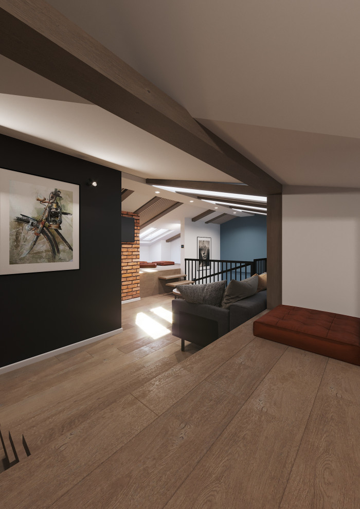 Дизайн интерьера таунхауса в Ростове