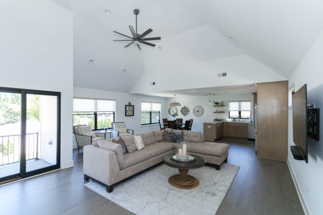 Modified Addison  |  Downtown Naperville, IL modern-living-room
