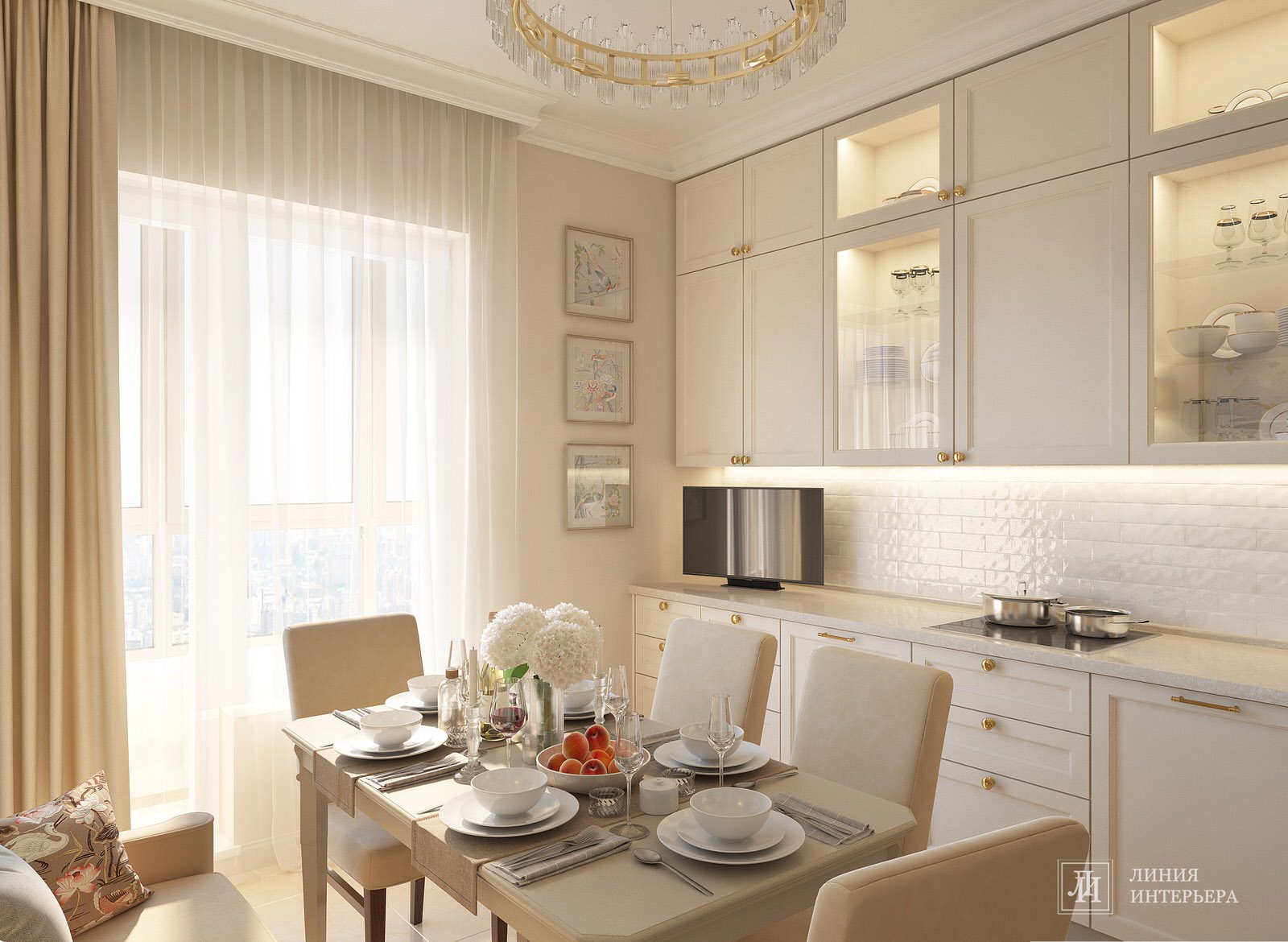 Интерьер квартиры современная классика