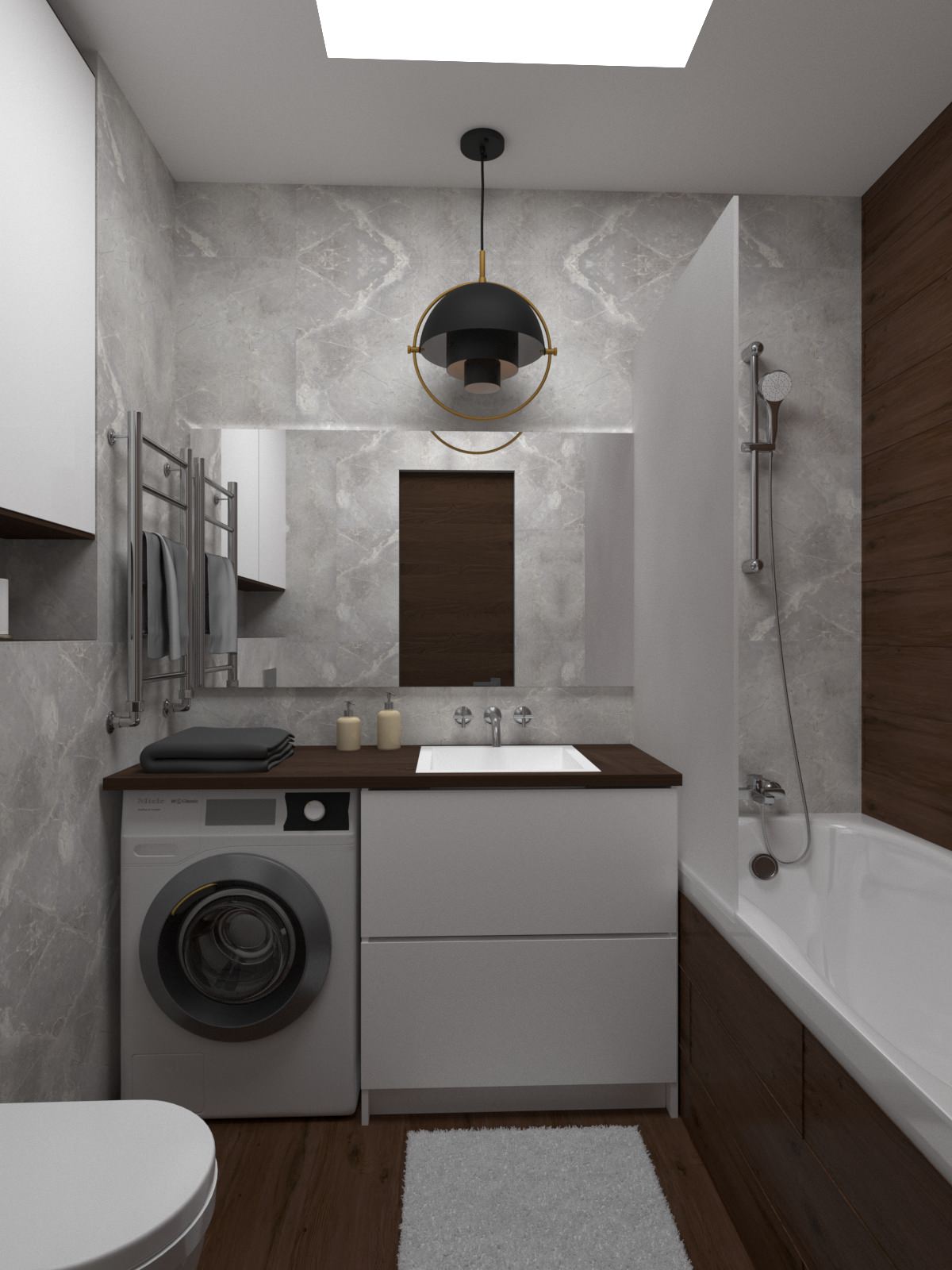 Лофт. Дизайн проект для парня в г.Новосибирске