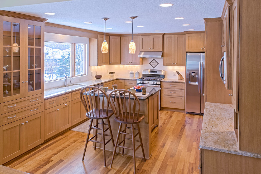 Kitchen and Room Addition - Traditional - Kitchen - Minneapolis - by Enerjac Construction, Inc.