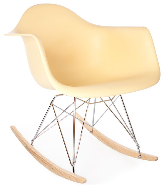 Molded Plastic Rocking Shell Arm Chair Midcentury Chairs Molded Plastic Rocking Shell Arm Chair Midcentury Chairs By Modern Onion
