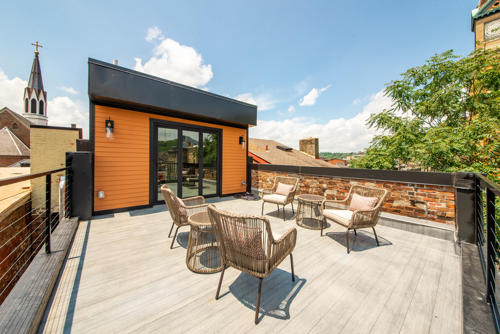 Deck - transitional deck idea in Cincinnati
