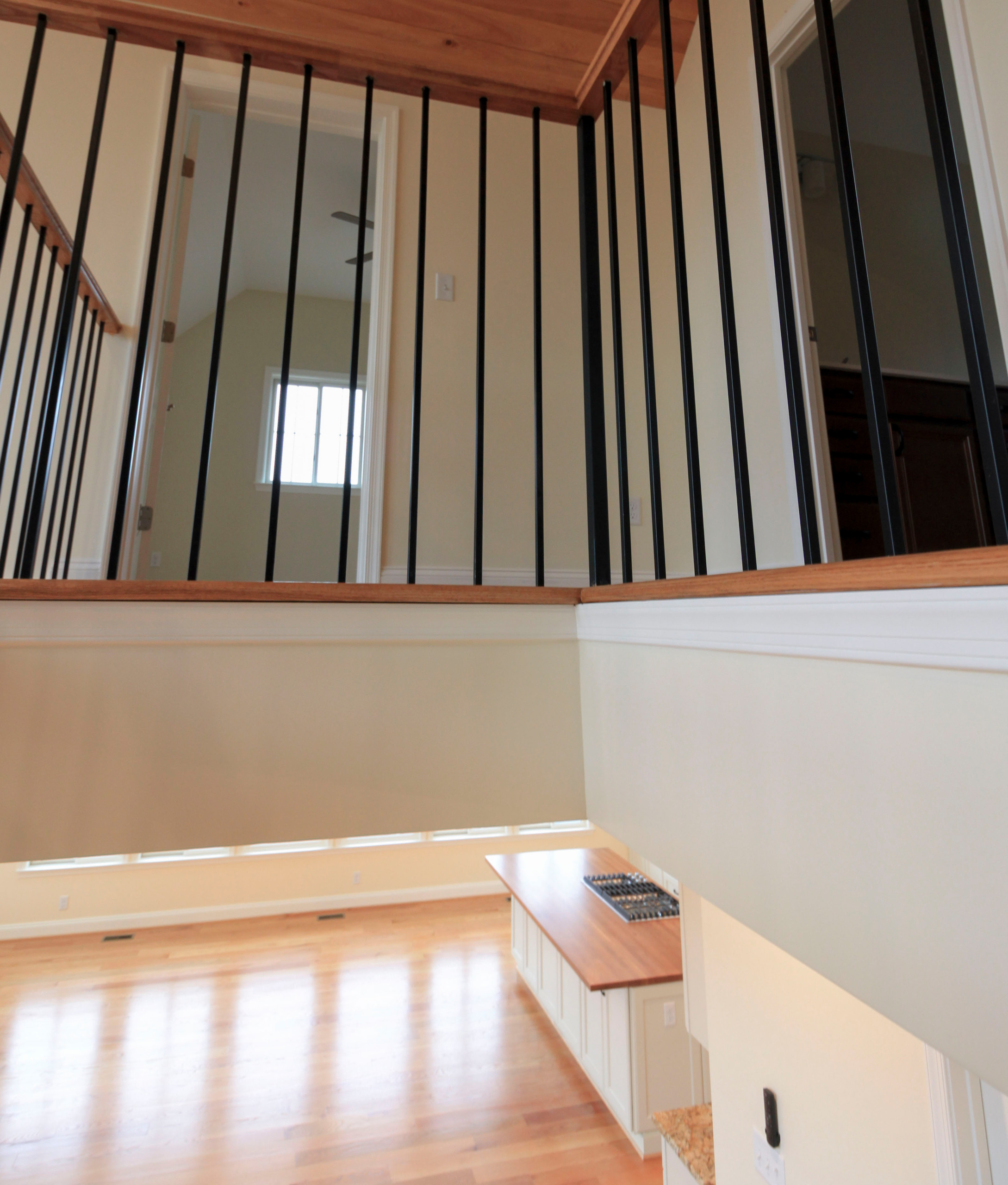97_Airy Straight-Floating Staircase in Transitional-Mountain Home, Luray, VA 228