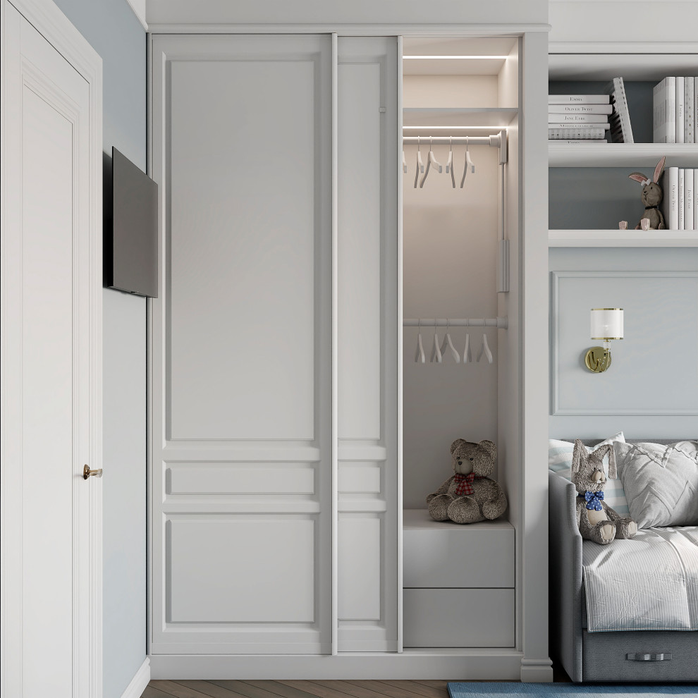 Дизайн проект в Н. Новгороде для семьи с близняшками