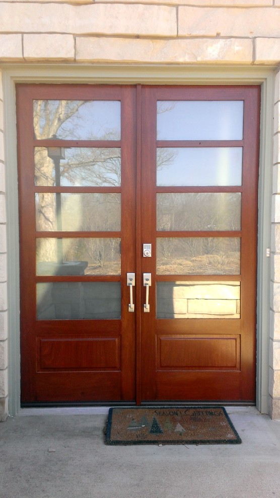 Unique Patio and French Doors!