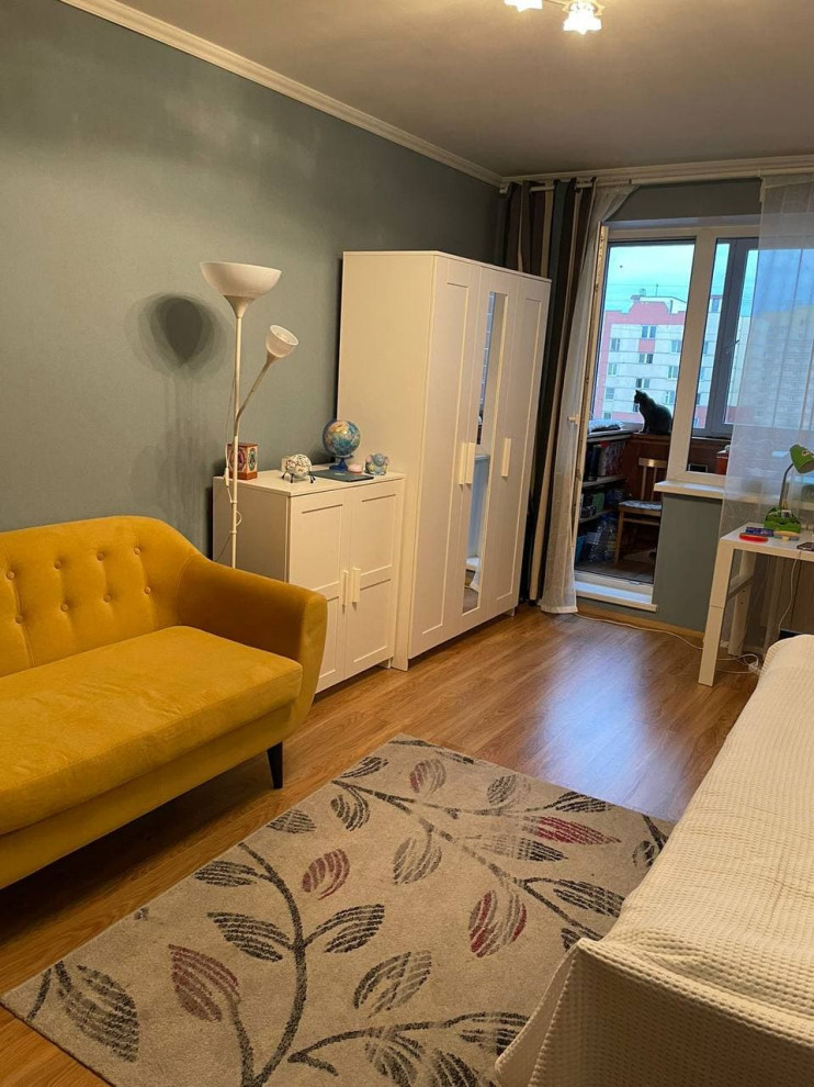 Переделка (детской-гостиной). Промежуточные и фото ПОСЛЕ