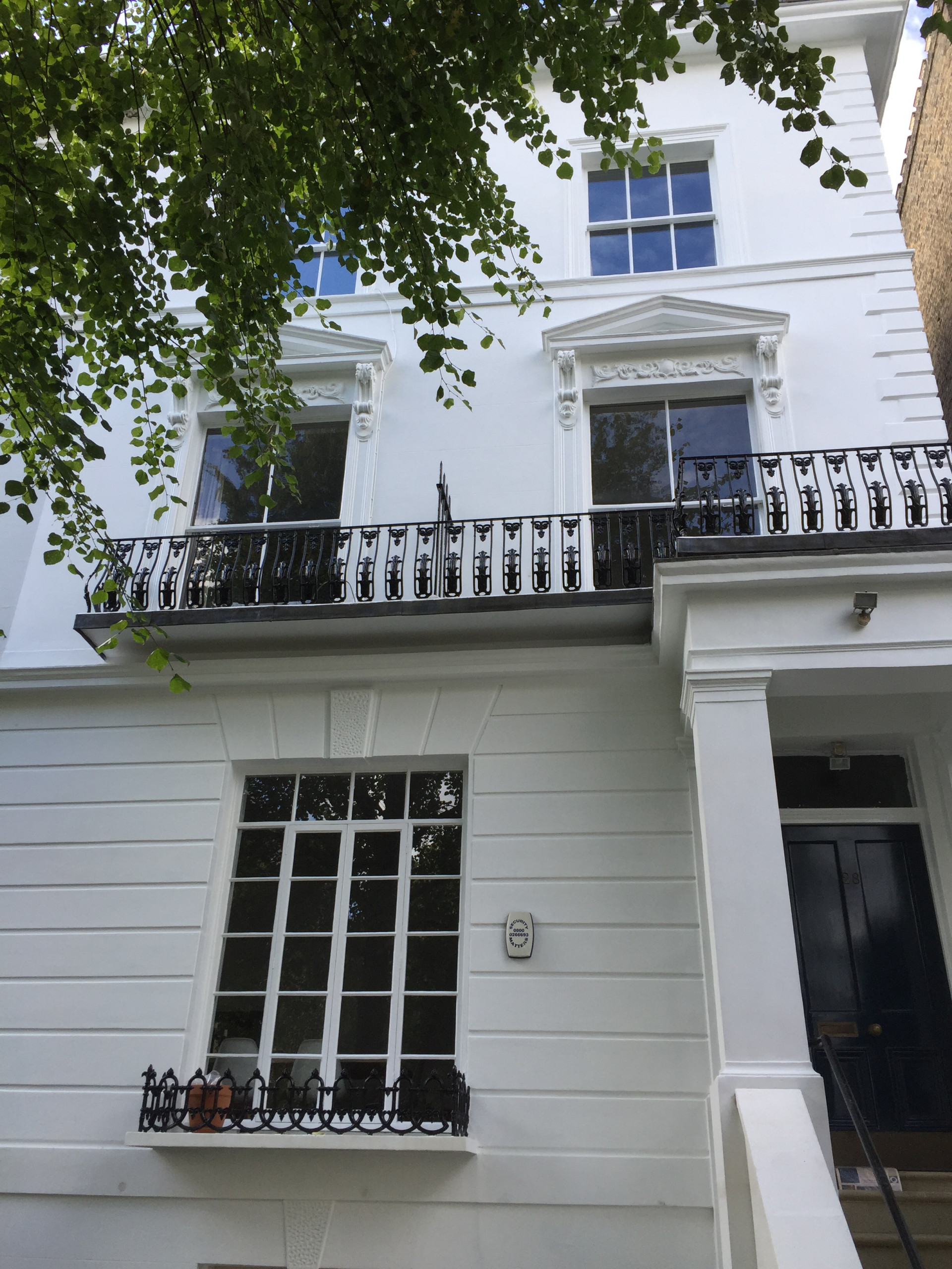 Exterior decoration Notting Hill Gate