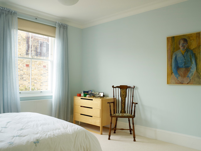 Kensington Mews House - Basement Design contemporary-bedroom