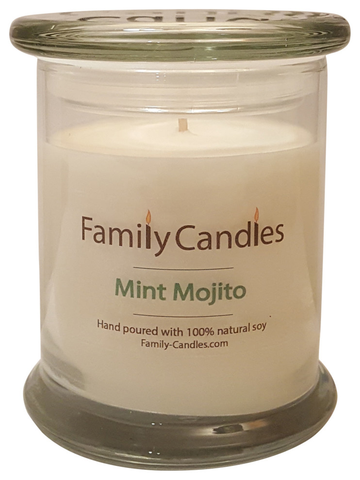 Mint Mojito 10 oz. Soy Candle - Traditional - Candles - by Family ...