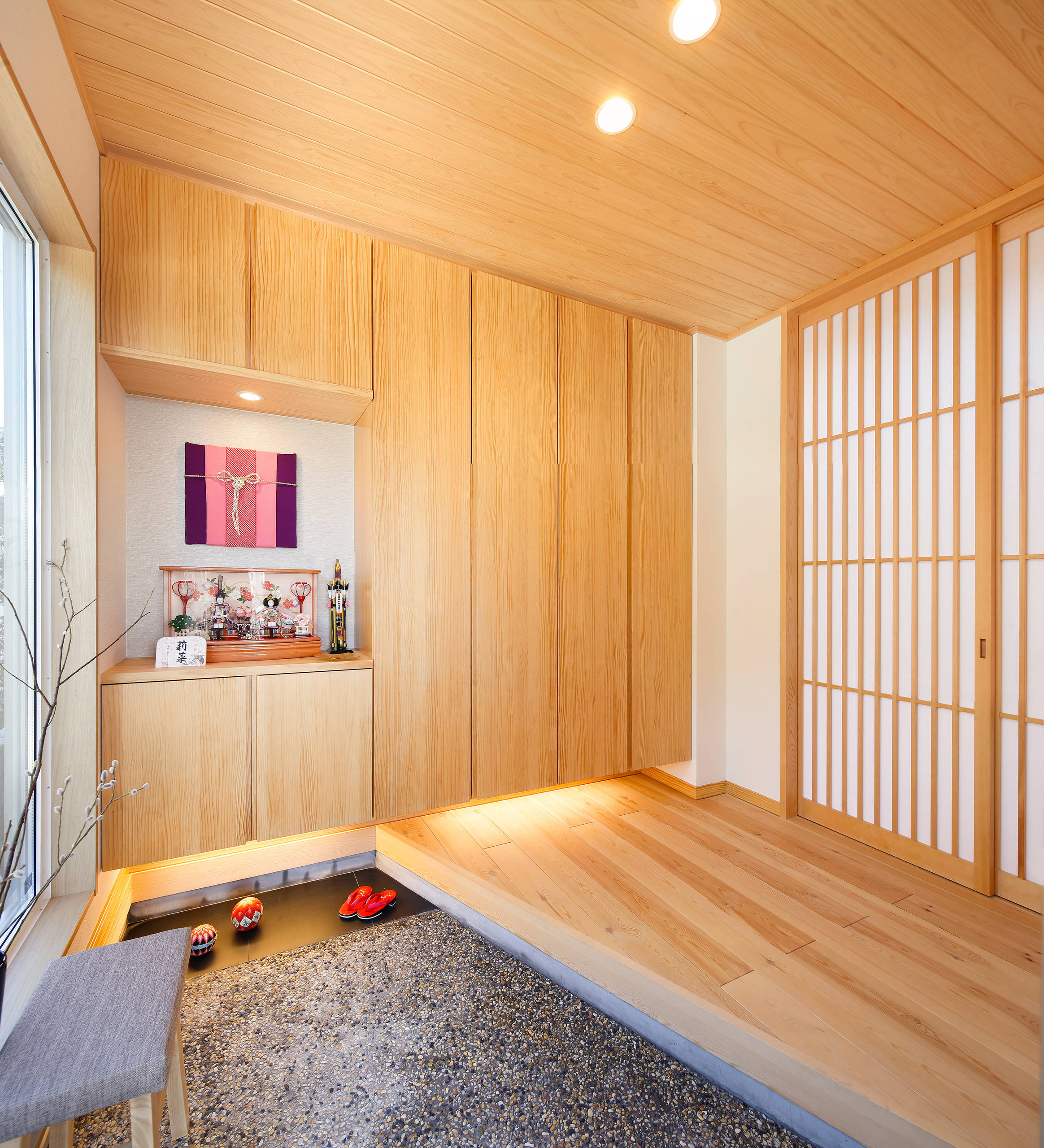和風のおしゃれな玄関の画像 75選 - 2026 年 6月 | Houzz (ハウズ)