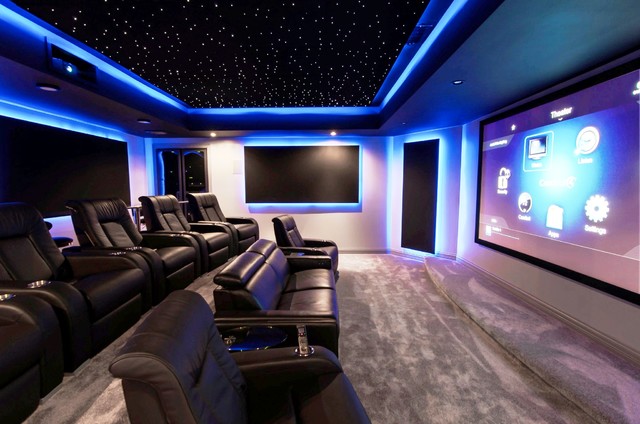 Starlite Star Ceiling For Home Theater Modern Home