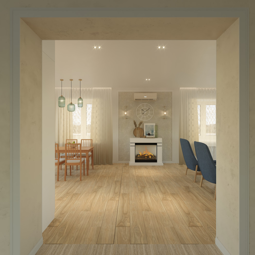 Дом 189 кв. м в скандинавском стиле с современными нотками