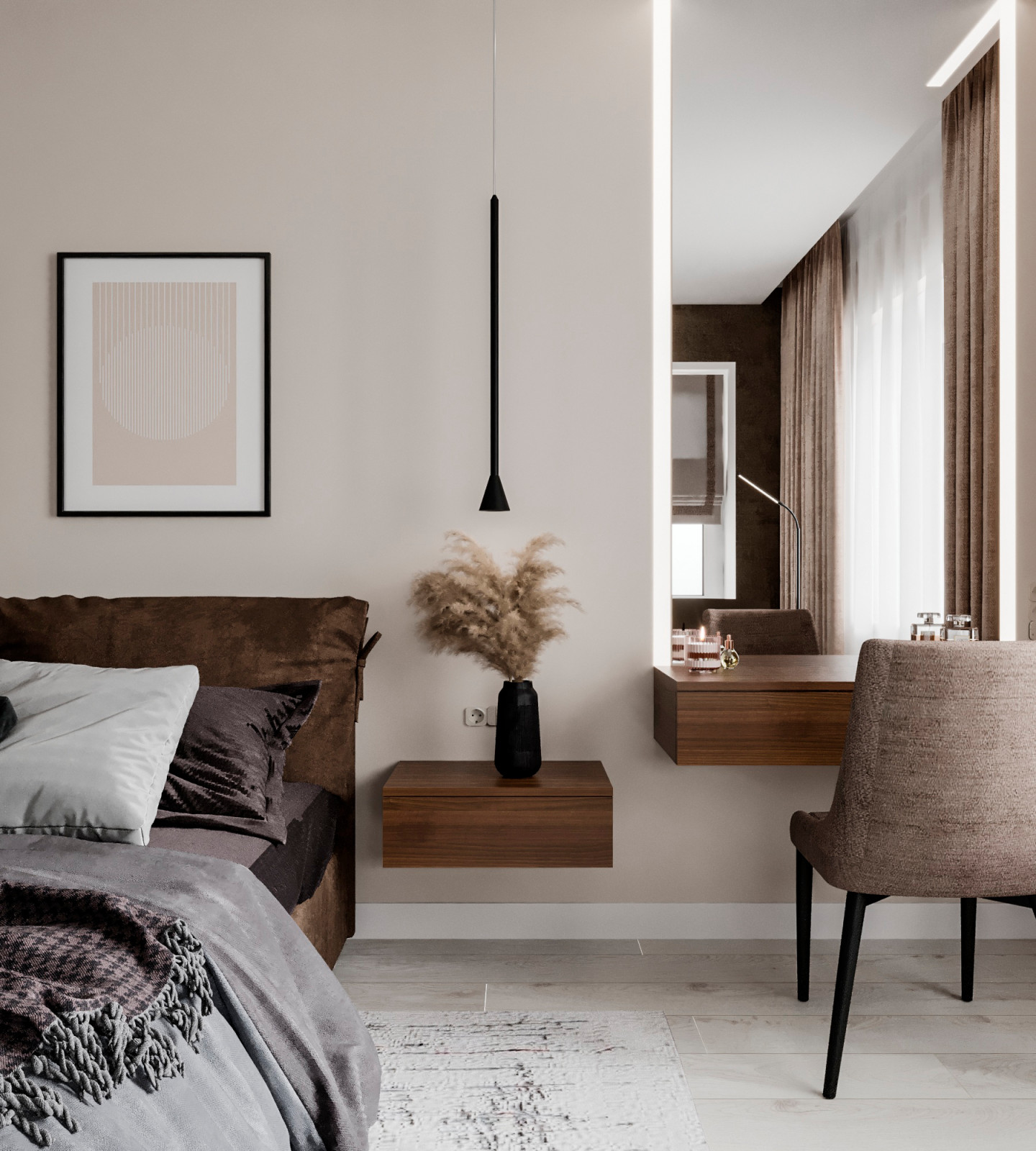 Четырехкомнатная квартира в Мегаполисе