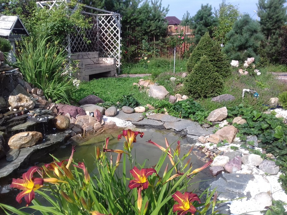 Дизайн дачи "Добрая сказка. Часть 2: Дом у водопада"