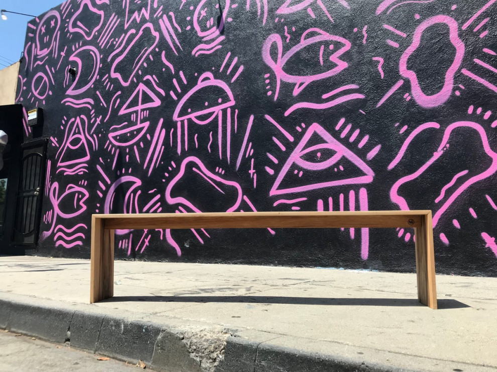 Pecan Hickory Bench