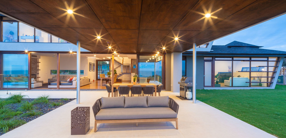 Inspiration for a contemporary exterior in Geelong.