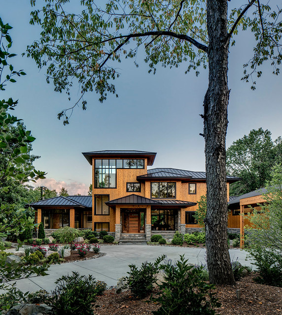 Softscape contemporary-fasad