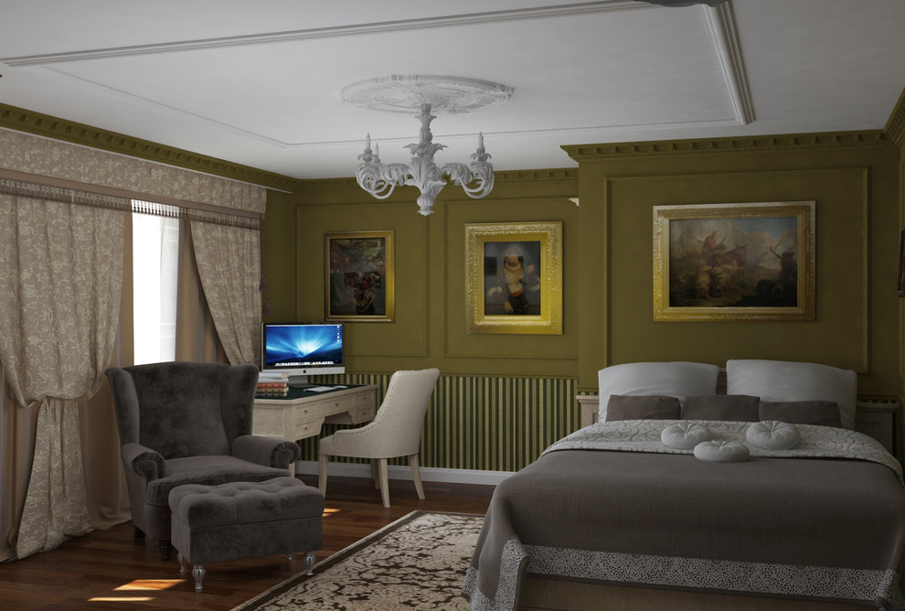 Классический стиль в однокомнатной квартире