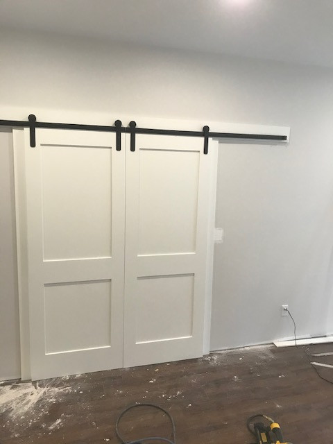 Interior Kitchen and Sliding Door Remodel