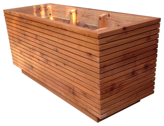 mid century planter box