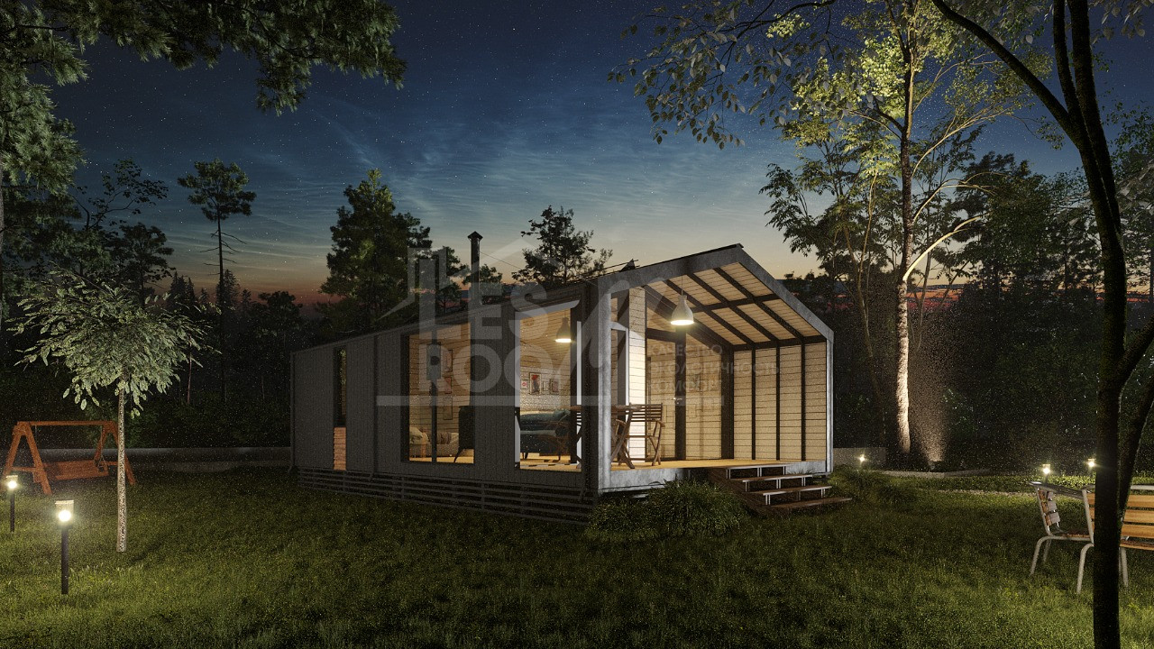 Модульный дом "Азиль"