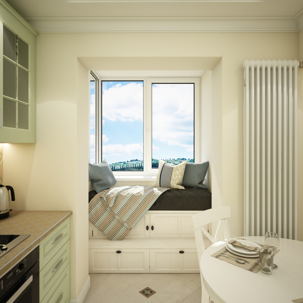 Бюджетный проект двухкомнатной квартиры в стиле неоклассика