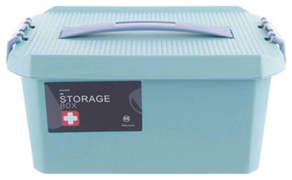 Household Medicine Storage Container, Box Contemporary Storage Bins And Boxes by Blancho