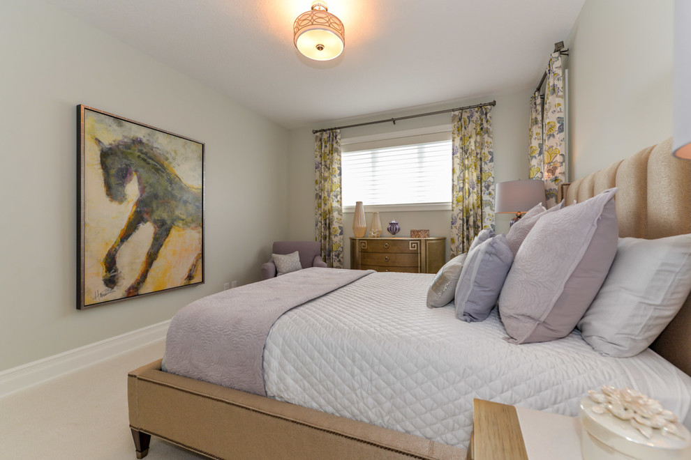 Home design - transitional home design idea in Edmonton