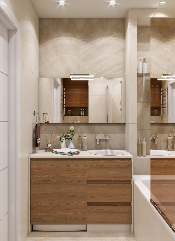 Дизайн - проект двухкомнатной квартиры 64,8 кв.м. в г. Москва