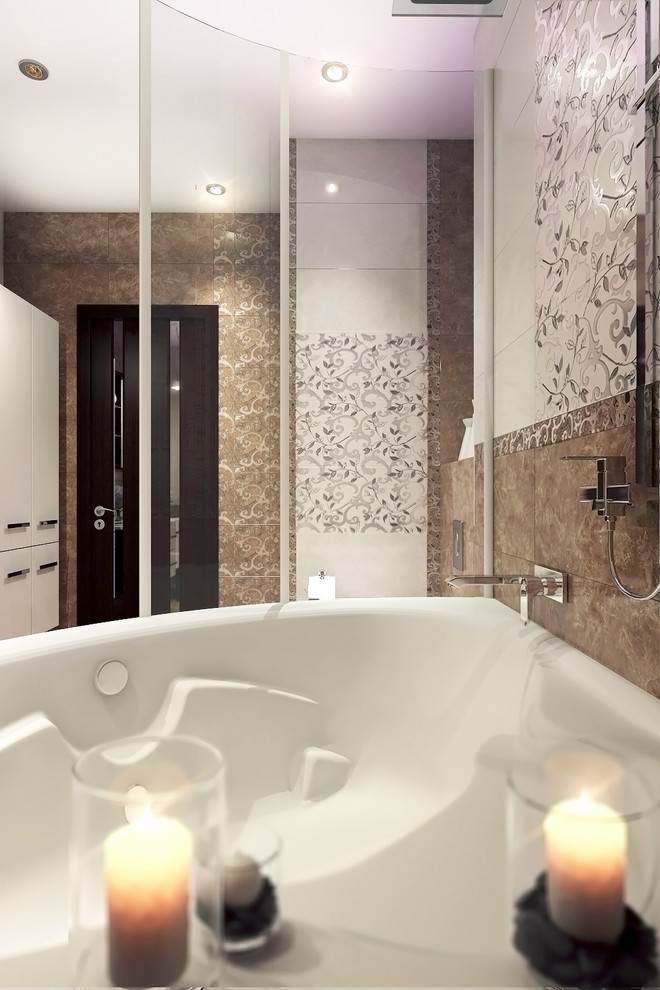 Варианты современных ванных комнат