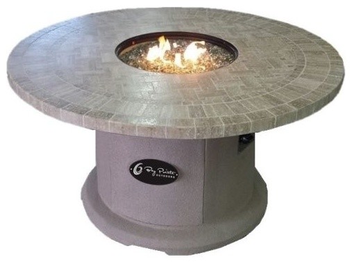 Designer Series 48 Fire Pit Table Propane Gas Contemporary