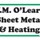 V.M. O'Leary Sheet Metal & Heating