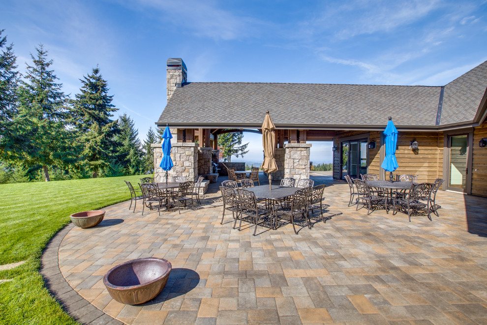 Photo of a country patio in Portland.