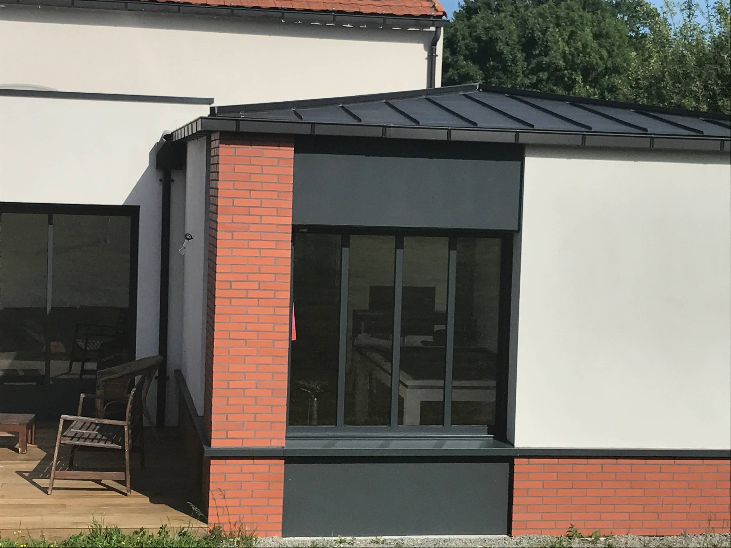 Réorganisation de l’espace et extension d'une maison