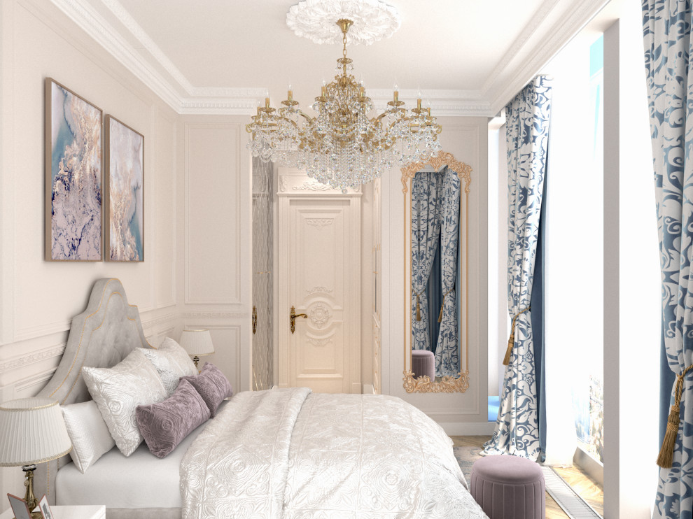 Классический интерьер в Москва Сити